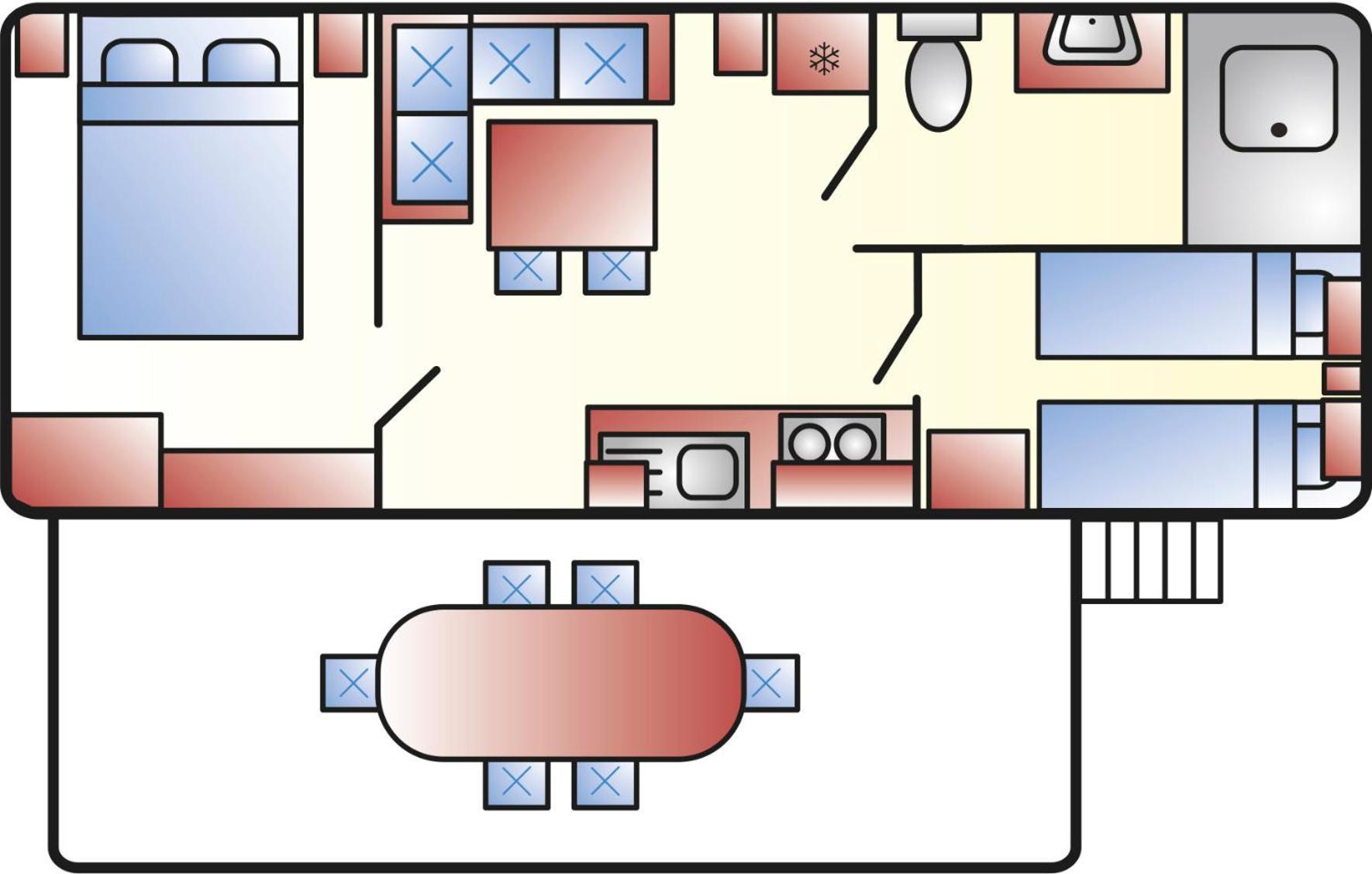 Albatross Mobile Homes On Playa Brava Campsite *