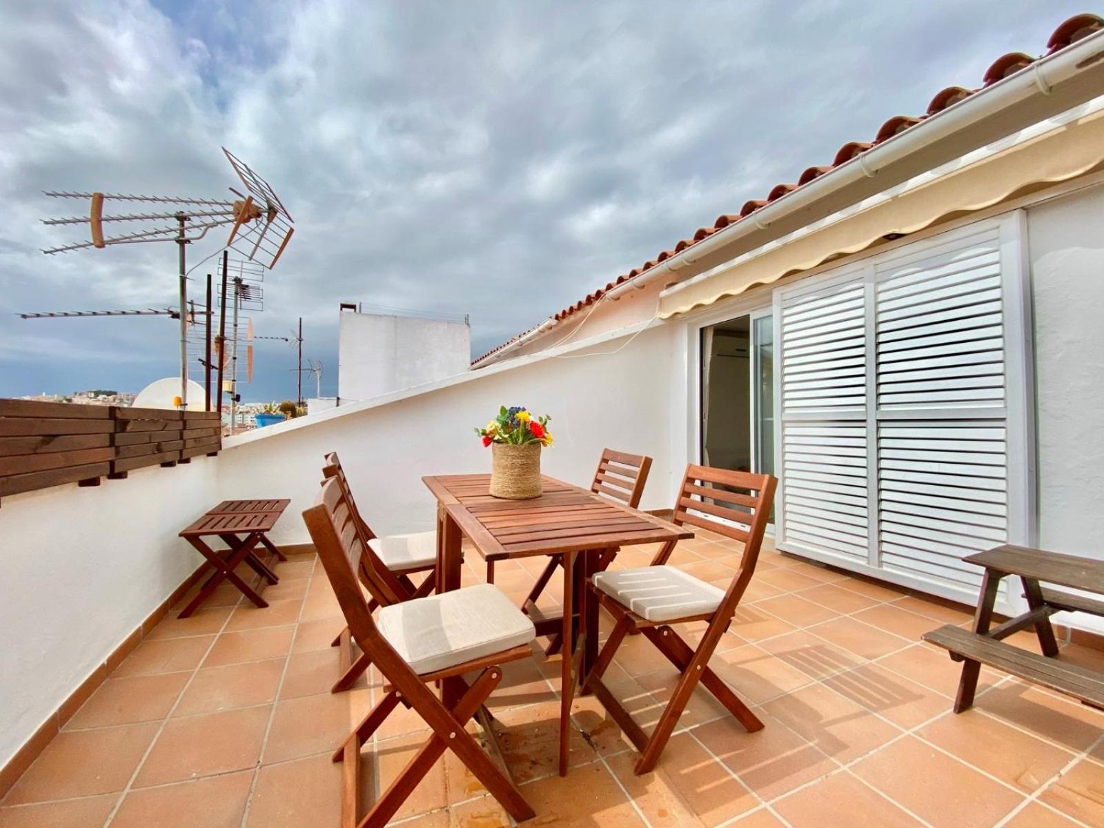 Lloguer30 White Home, Terrace With Views, Close To The * Sant Feliu de Guíxols