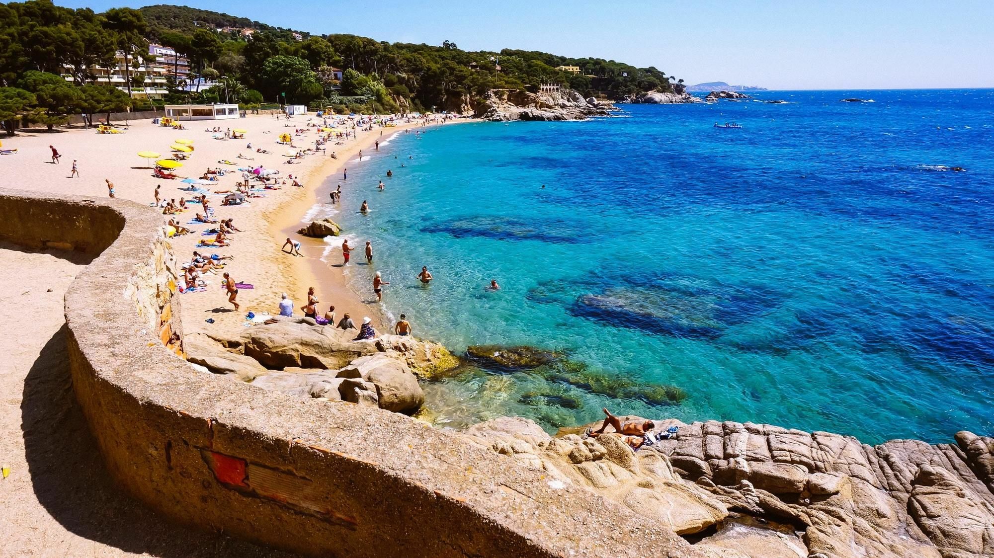 Apartamento With One Bedroom In Platja D'aro, With Wonderful Sea View, Enclosed...