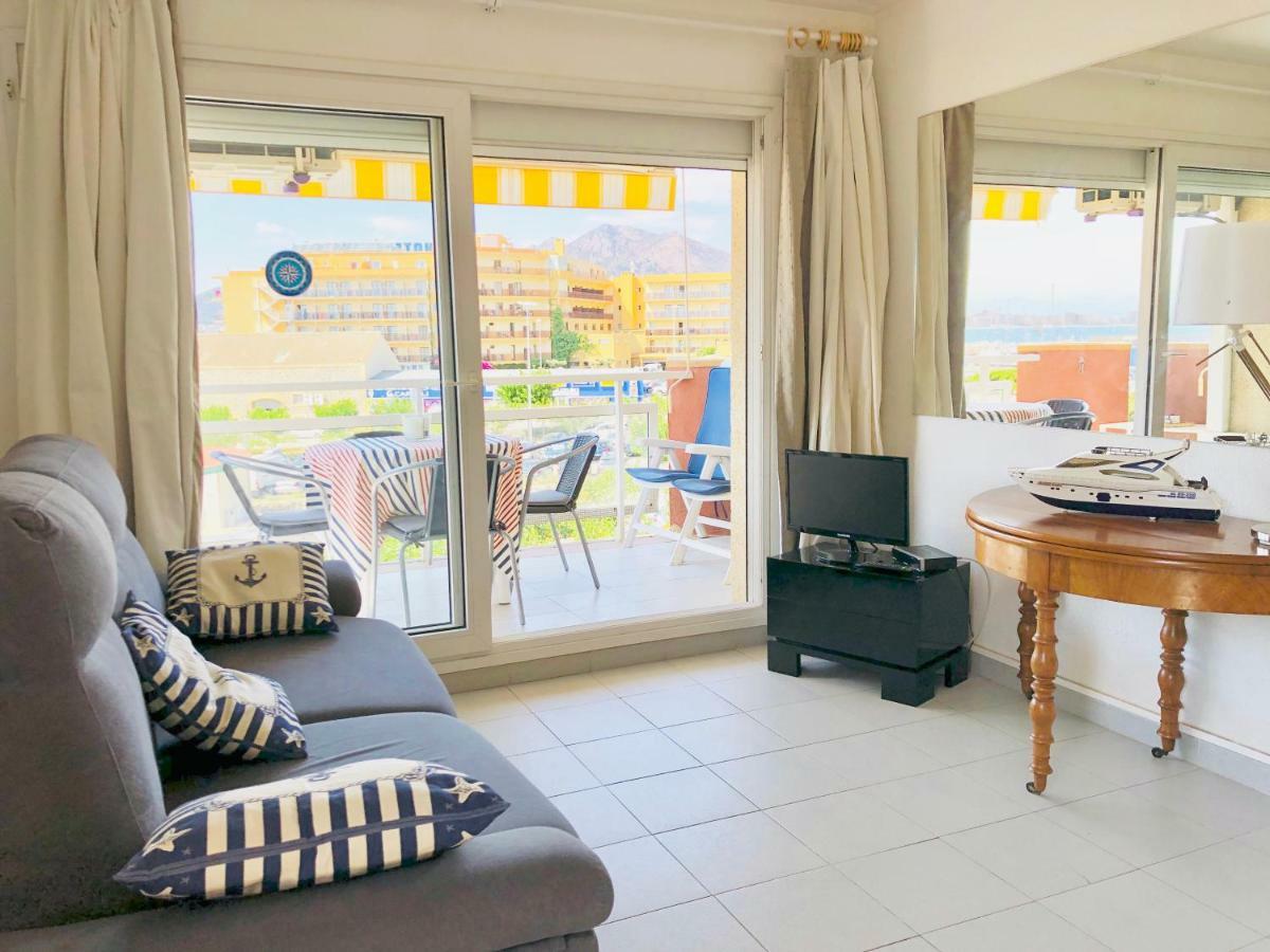 Roc Mar 7 2a - Apartamento Cerca Del Centro Y De La Playa - Terraza Con Vistas Al Mar Y Al Puerto Roses
