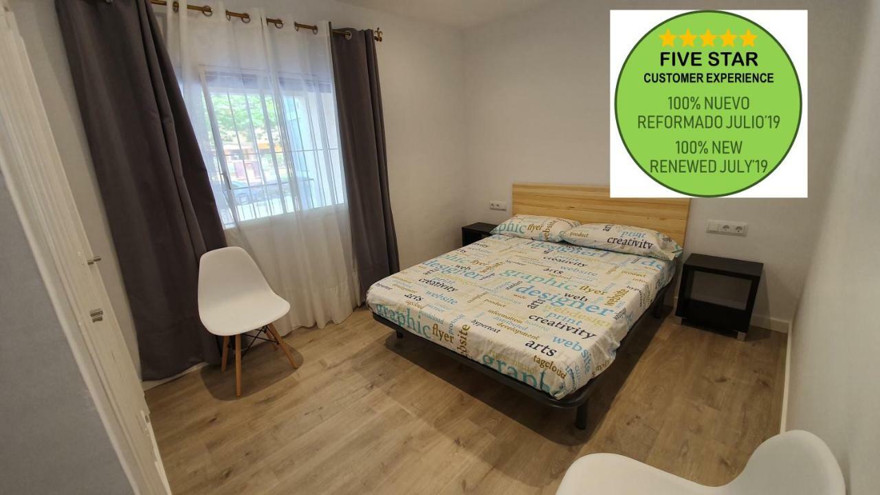 Apartamento Con Terraza En Centro A 300m Playa 6pax - Wi-fi Y Aacc *