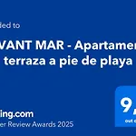 DAVANT MAR - Apartamento con terraza a pie de playa