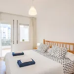Lets Holidays White Apartment With Terrace, Ac & Parking, Near Beach