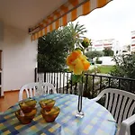 JARDINS 1 BJS 6- Apartamento con piscina y parking en Roses