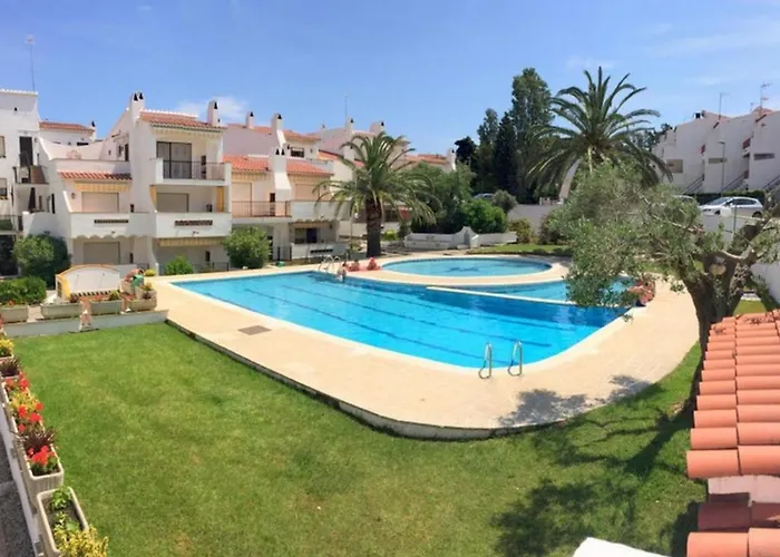 JARDINS 1 BJS 6- Apartamento con piscina y parking en Roses