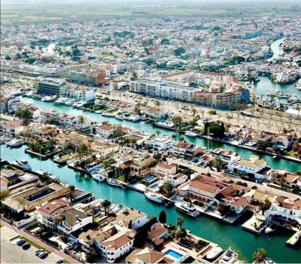 Unsejouraempuriabrava-terrasse-vue -clime- Wifi Parking Apartment