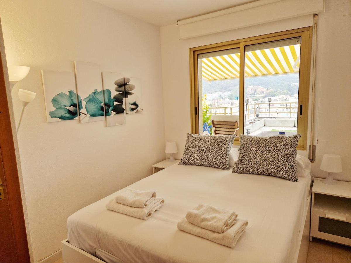 Luna With Jacuzzi, 5mins Walking To The Beach, Sea And Castle View Big Terrace Apartamento Tossa de Mar