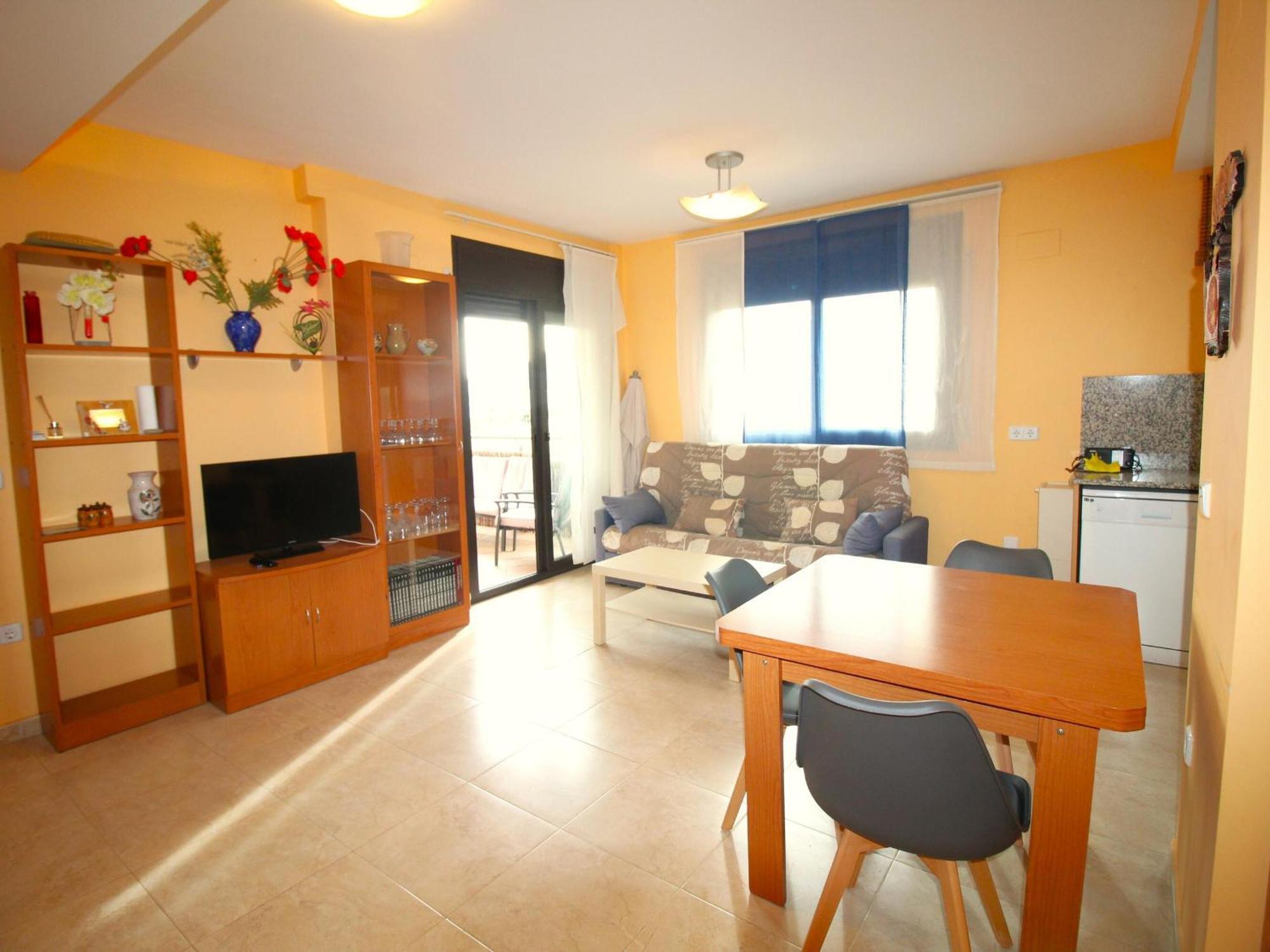 Apartamento Sant Jordi - Con Vistas La Montana, Piscina Comunitaria Y Garaje. - Es-228-44