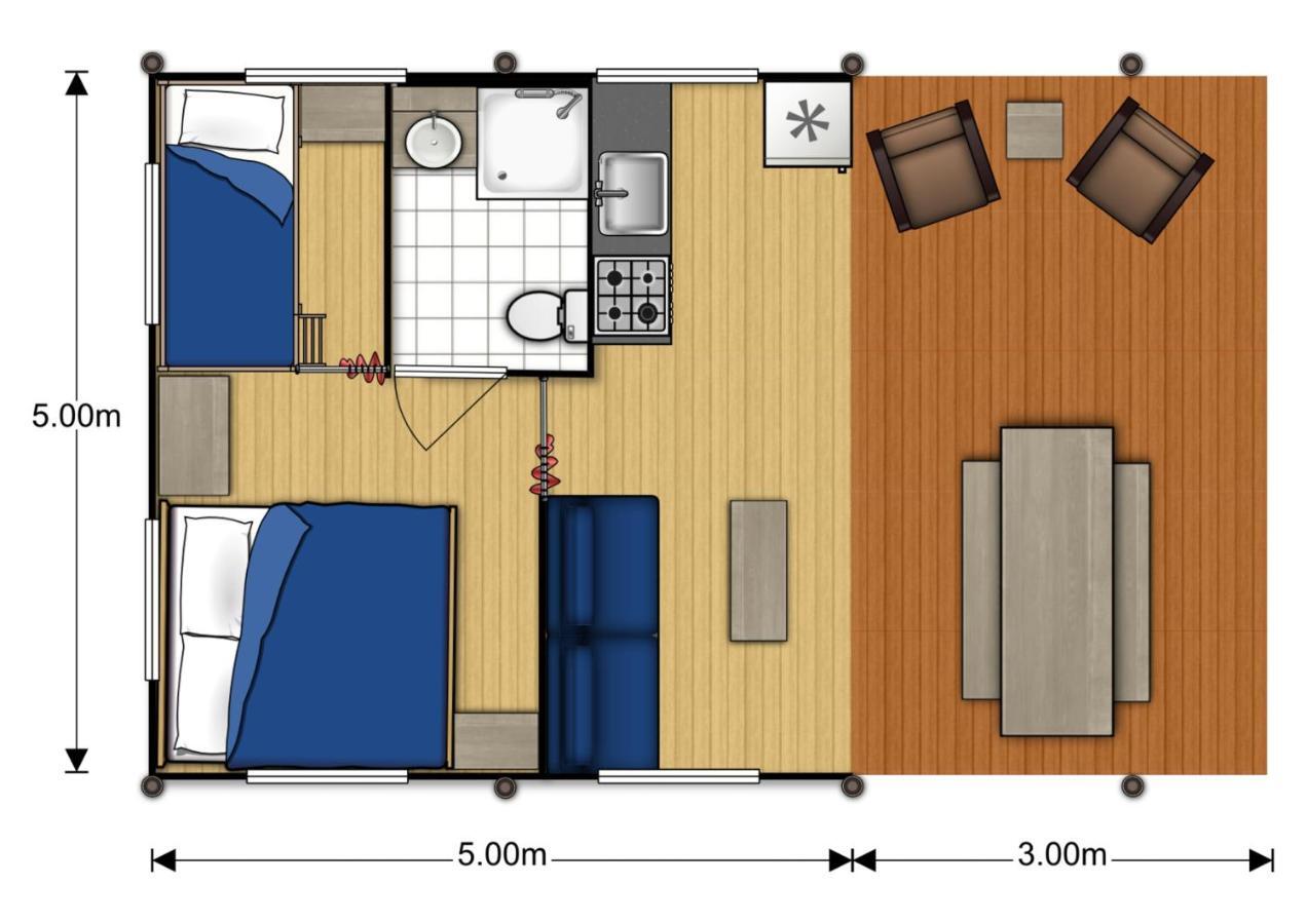 Campo de lujo Glamping
